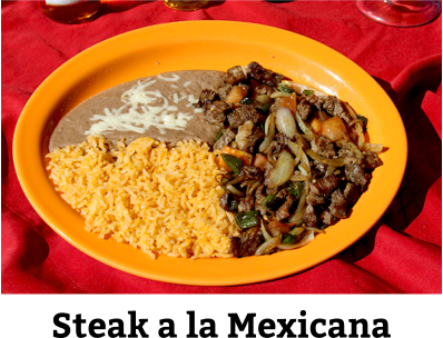Steak a la Mexicana